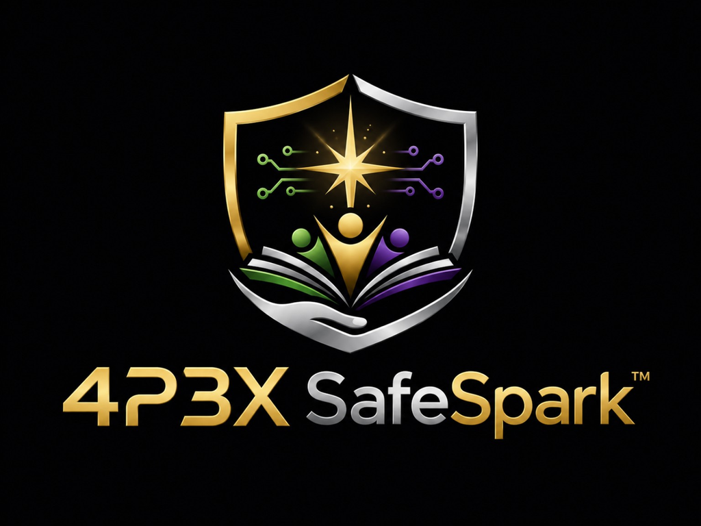 4P3X SafeSpark™ platform logo